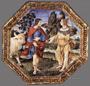 Ceiling Decoration Renaissance Pinturicchio Oil Paintings